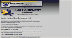 Desktop Screenshot of lmequipmentusa.com